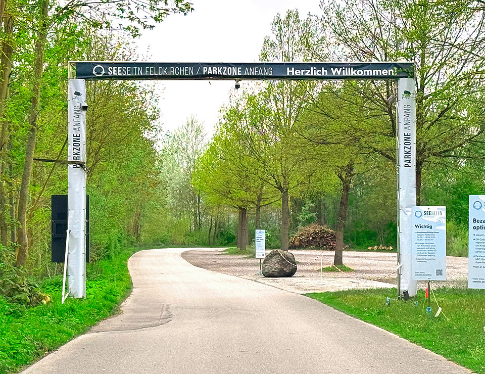 Einfahrt süd